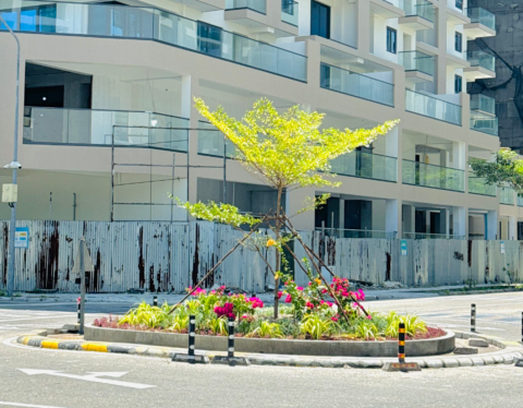 Faadukiyun amaazuvi Hulhumale Roundabout thakugai gas indhanee