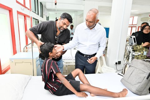 Ehen dhivehinnah libidhey furusathu thah thalassemia kudhinnah ves liben jehey: Raees