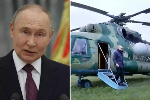 Putin dhathuru kuravvamun gendhevi helicopter ah hamalaa dheyn Ukraine in masaikah koffi