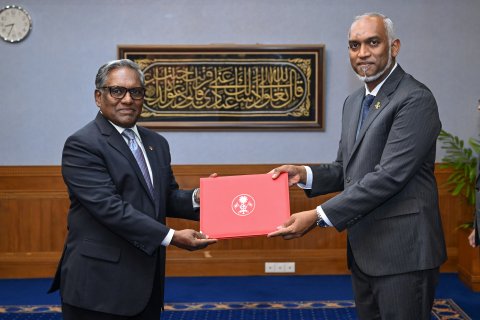 Raees ge special envoy ge magaamah kureege raees Waheed ayyan kuravvaifi