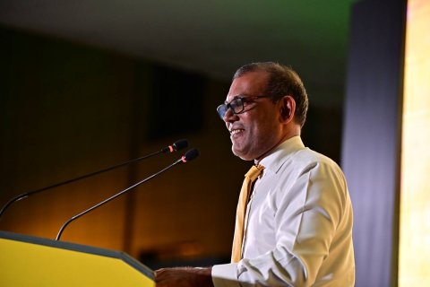 ރައީސް ނަޝީދު އަލުން އެމްޑީޕީއާ ގުޅިވަޑައިގަތުން