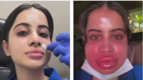 Urfi Javed  ge filler dissolving procedure aa eku moonu varah bodah dhulhavejje