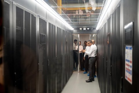 Dhiraagu collocation hidhumathaa eku data centre ge hidhumaiy thah fulhaa koffi