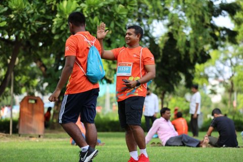 Dhiraagu road race ge coaching partnerunnah kurimathilumuge furusath hulhuvaalaifi