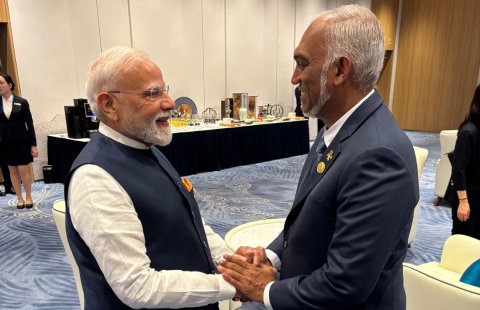 China dhathurufulhu ge there in Raees Muizzu modi aa bahdhalu kuravvaifi