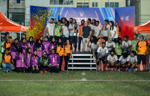 Dhiraagu futsal mubaaraaiy descup 2025 ninmaalaifi
