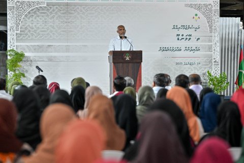 Athun nuhifey tharaggee ah ves samaalukan dheyn jehey: Raees