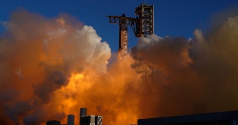 Space X ge starship test launch kaamiyaabu kamaa eku ninmaalaifi
