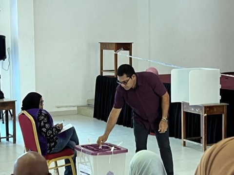 Addu city baibai kuran baavvaa inthihaabu ge vote lun fashaifi