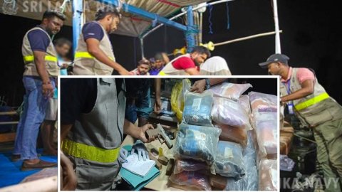 Lanka sifain anehkaa ves gina adhadhehge drug aai hathiyaaru huri boat eg athulaigenfi