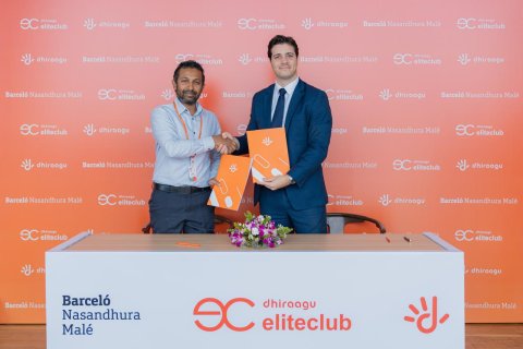 Dhiraagu elite club ge partner akah Barceló Nasandhura 