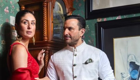 Ehen actorunnaa eku Kareena masahkai kuraathee hasadha veri vey: Saif