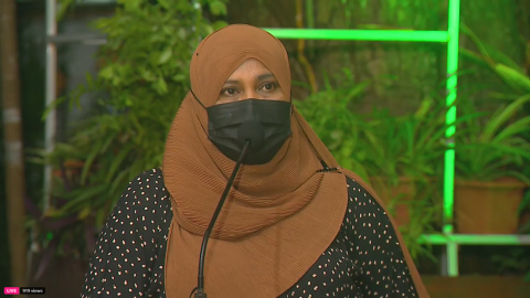 Raees Muizzu nuhaggun flat athuli ekaniveri maeh ge udhaasthah bandun kollaifi