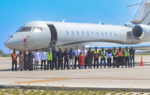 Hanimaadhoo Airport ah furathama faharah commercial jet eh jassaifi 