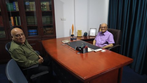 Maumoon Foundation ge CEO akah Abdulla Kamaaludhdheen hamajassaifi