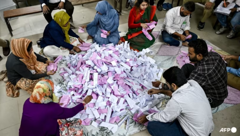 Bangladesh ge inthikhaabu Khaleda ge party in kaamiyaabu koffi