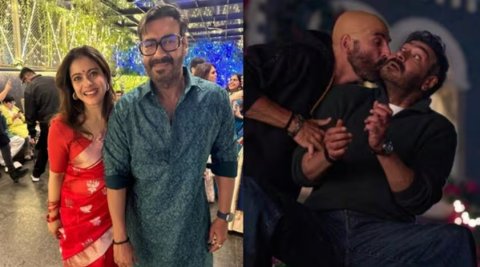 Ajay ah 57 aharu furumaa eku anhenun Kajol ge majaa message eh!