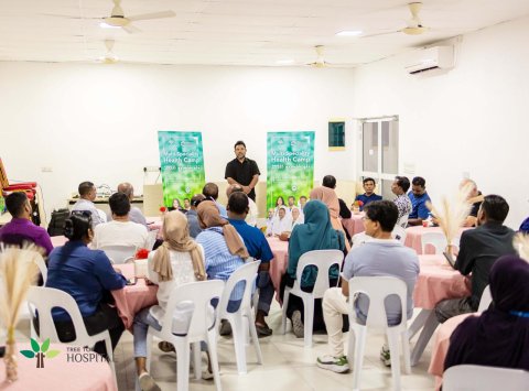 Treetop hospital in sh. atholhugai beyvvi health camp kaamiyaabukamaa eku ninmaalaifi
