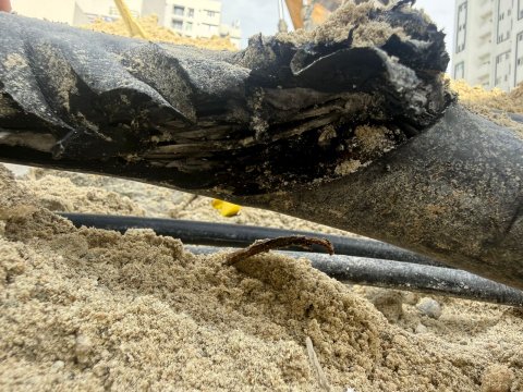 Update: Hulhumale phase 2 ge bodu bayakun karantu kendunee cable akah gellun vegen: STELCO