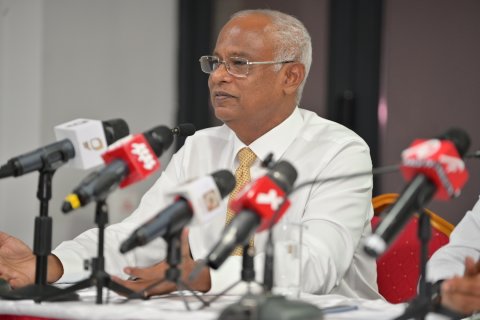 Thinadhoo Mayor ge mahchah dhauvaa kurumun Raees Solih ge faadukiyun sarukaarah