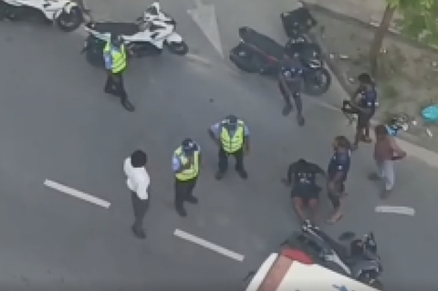 Magu huraskuri meehaa ge gaigai cycle in jehi accident eh; jehunu meehaa filaifi