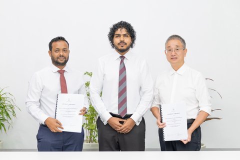 Addu Link road tharaggee kuran China ge kunfunyakaa havaalu koffi