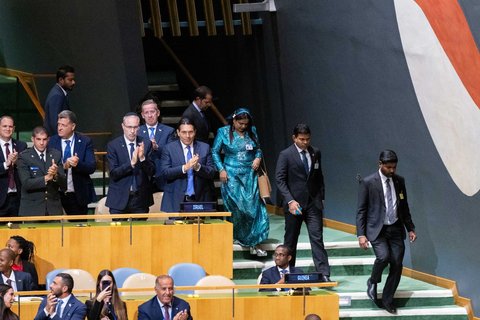 Netanyahu ge thagureera dhekolhah Raajjeyge vafudhun UN ge majilis dhookoh nukumejje